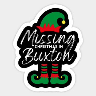 Missing Christmas In Buxton, Guyana Sticker